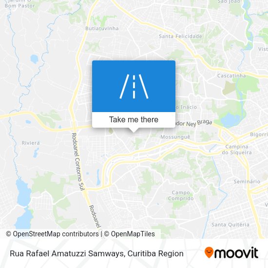 Rua Rafael Amatuzzi Samways map