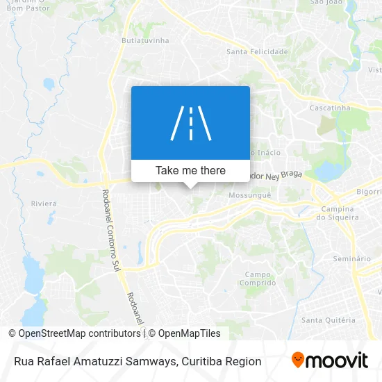 Rua Rafael Amatuzzi Samways map