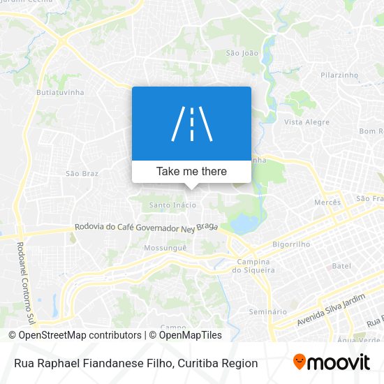 Rua Raphael Fiandanese Filho map