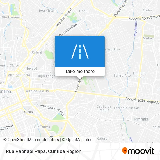 Rua Raphael Papa map