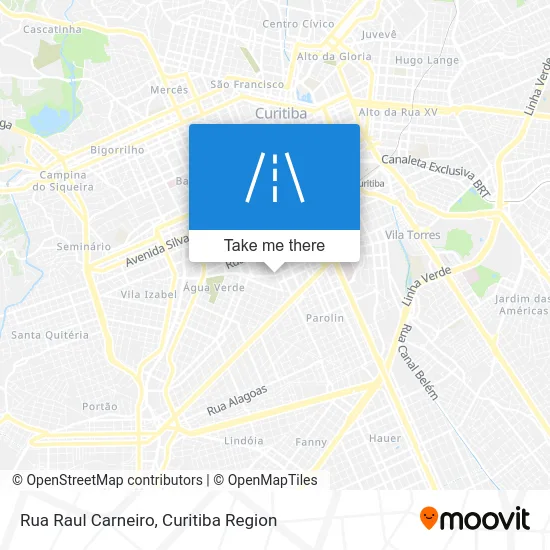 Rua Raul Carneiro map