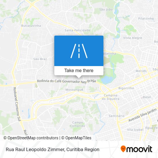 Rua Raul Leopoldo Zimmer map