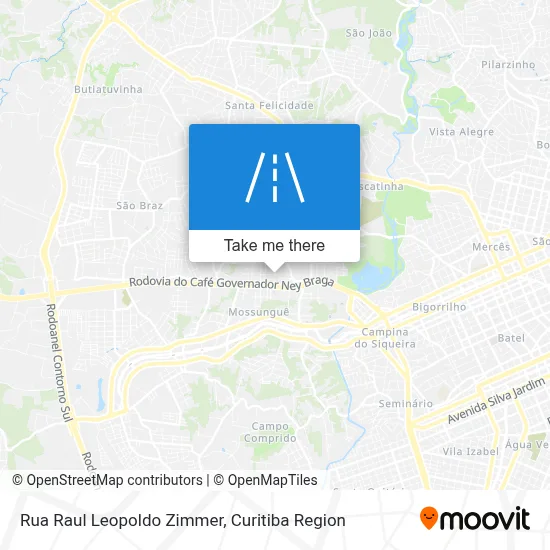 Rua Raul Leopoldo Zimmer map