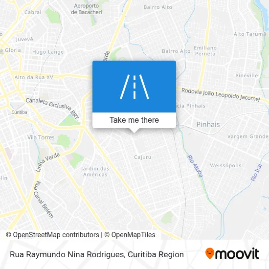 Rua Raymundo Nina Rodrigues map