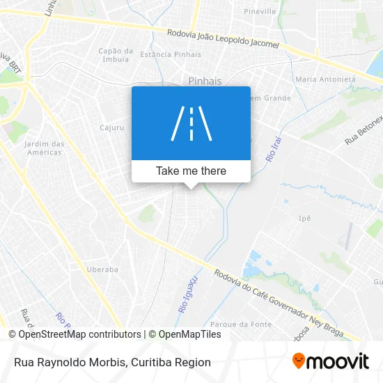 Rua Raynoldo Morbis map