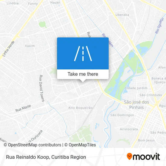 Rua Reinaldo Koop map
