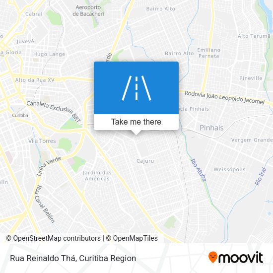Rua Reinaldo Thá map