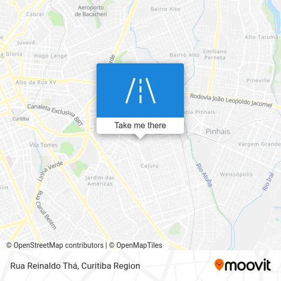 Rua Reinaldo Thá map