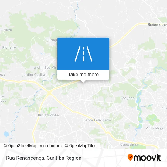 Rua Renascença map