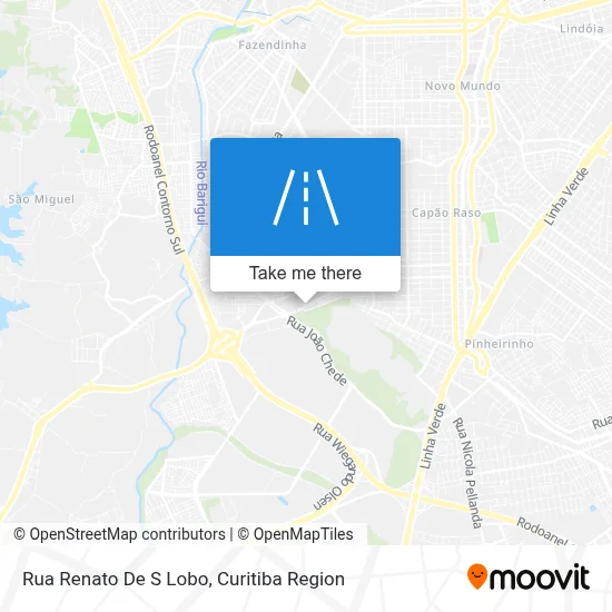 Rua Renato De S Lobo map