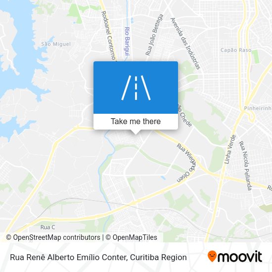 Rua Renê Alberto Emílio Conter map