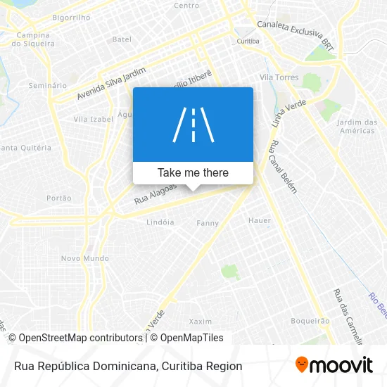 Rua República Dominicana map