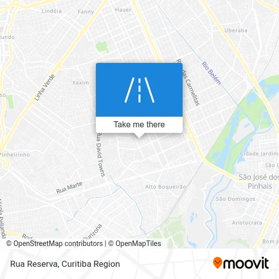 Rua Reserva map