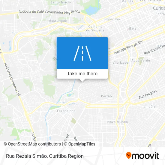 Rua Rezala Simão map