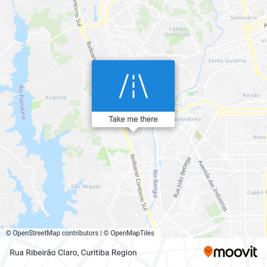 Rua Ribeirão Claro map