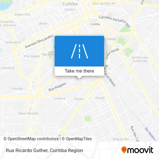 Rua Ricardo Guther map