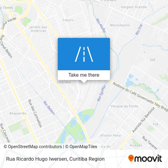 Rua Ricardo Hugo Iwersen map