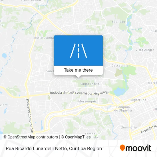 Rua Ricardo Lunardelli Netto map