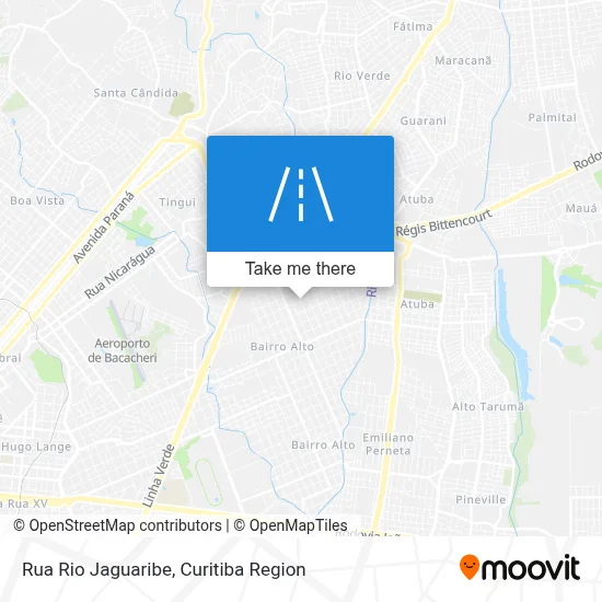 Rua Rio Jaguaribe map