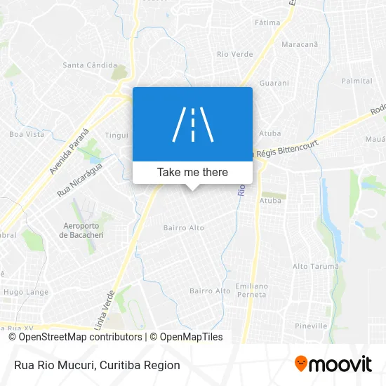 Rua Rio Mucuri map