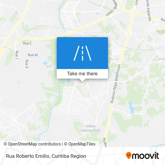 Rua Roberto Emílio map