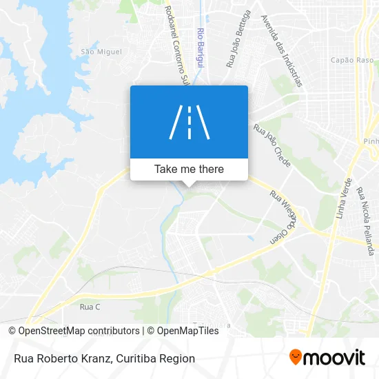 Rua Roberto Kranz map