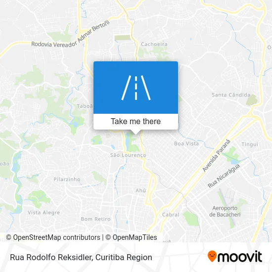 Rua Rodolfo Reksidler map