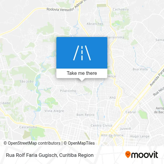 Rua Rolf Faria Gugisch map