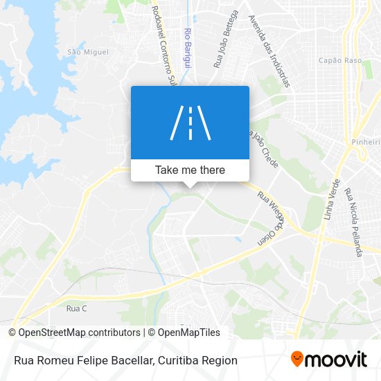 Rua Romeu Felipe Bacellar map