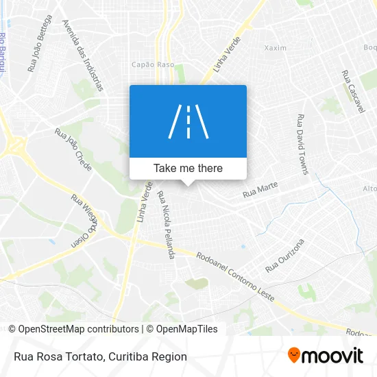 Rua Rosa Tortato map