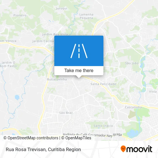 Rua Rosa Trevisan map