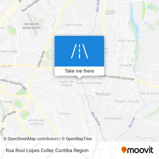 Rua Rosi Lopes Coller map