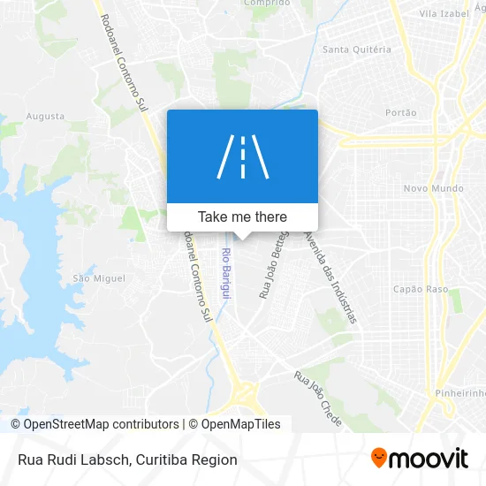 Rua Rudi Labsch map