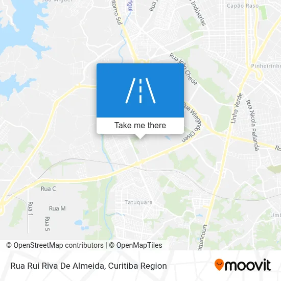 Rua Rui Riva De Almeida map