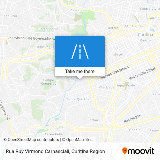 Rua Ruy Virmond Carnasciali map