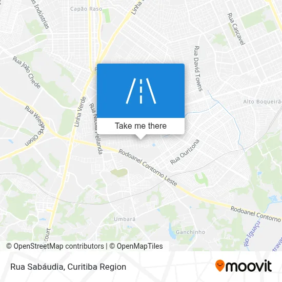 Rua Sabáudia map