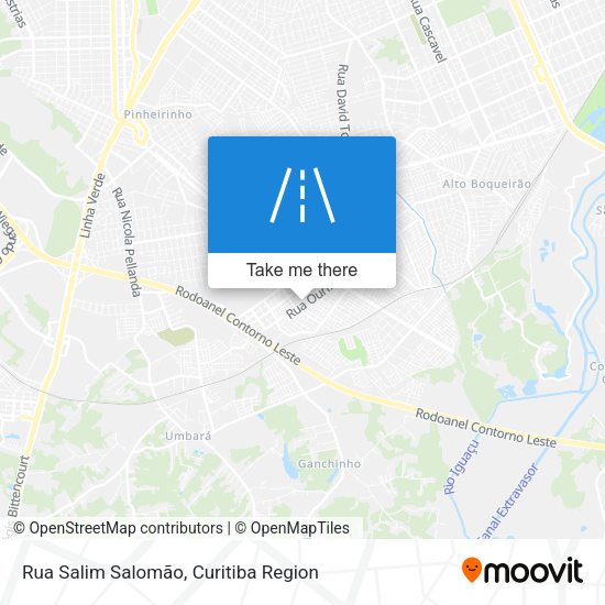 Rua Salim Salomão map