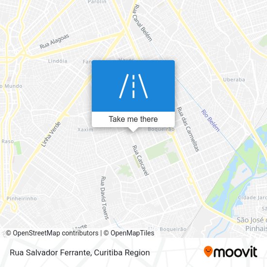 Rua Salvador Ferrante map