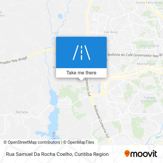 Rua Samuel Da Rocha Coelho map