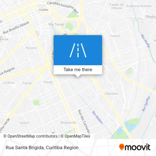 Rua Santa Brígida map