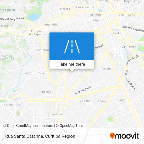 Rua Santa Catarina map