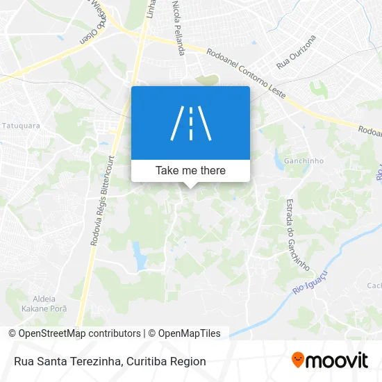 Rua Santa Terezinha map