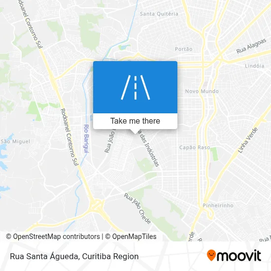 Rua Santa Águeda map