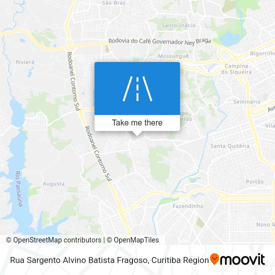 Rua Sargento Alvino Batista Fragoso map
