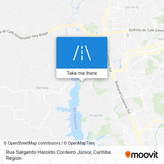 Rua Sargento Haroldo Cordeiro Júnior map
