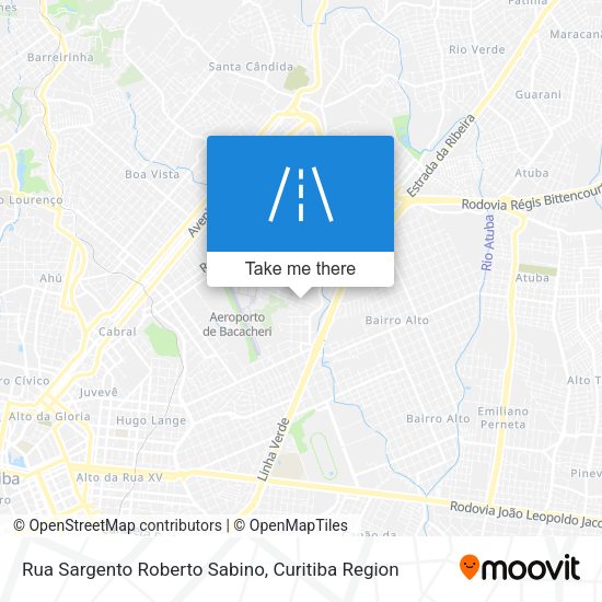 Rua Sargento Roberto Sabino map