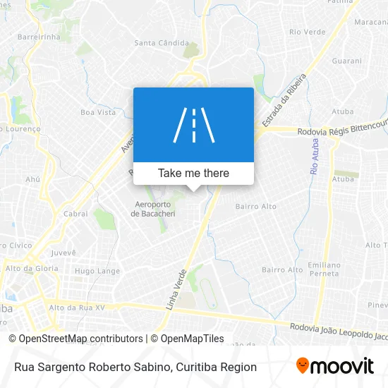 Rua Sargento Roberto Sabino map