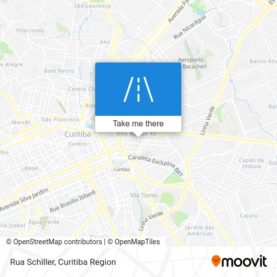 Rua Schiller map