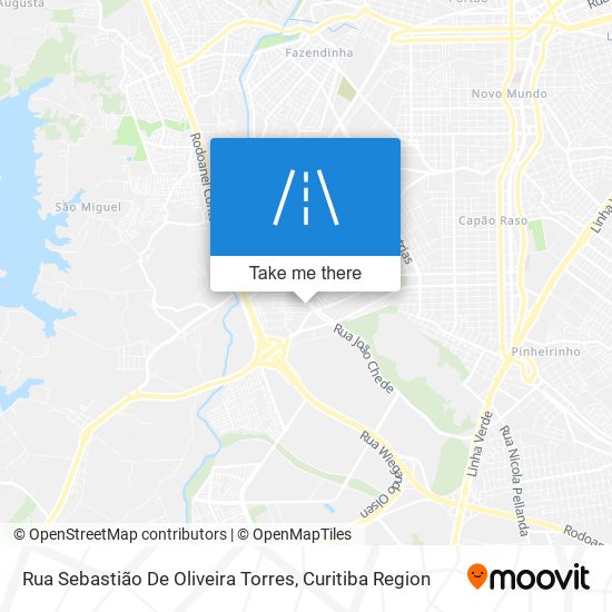 Mapa Rua Sebastião De Oliveira Torres