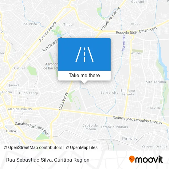 Rua Sebastião Silva map